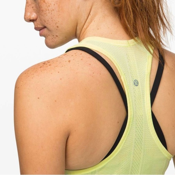 Lululemon Swiftly Tech Racerback Tank - Florid Flash (Size 6) Yoga - Picture 2 of 6